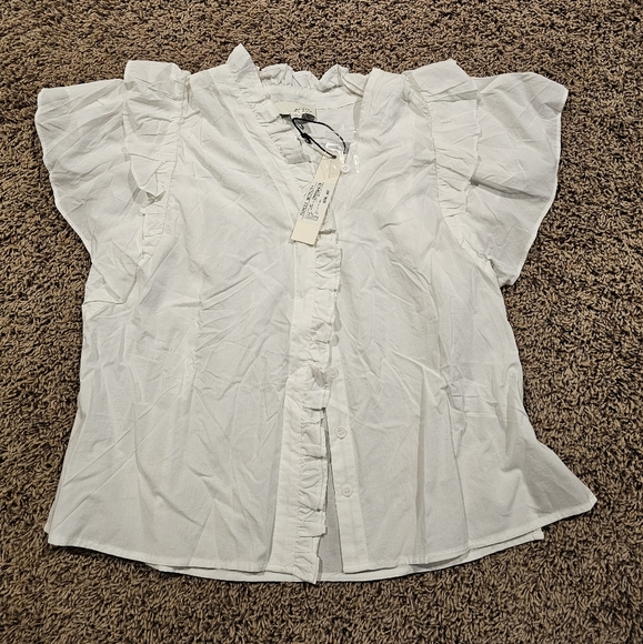 NWT Pinch Size Medium White Top - Picture 3 of 4